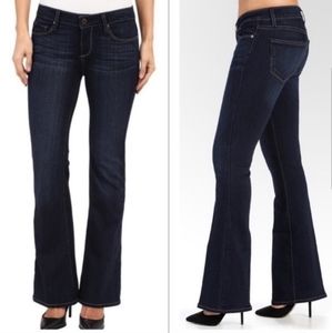 Paige Skyline Boot Darkwash Jean's sz 28.
